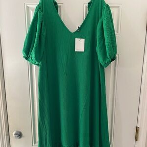 This dress can be dressed up or down.